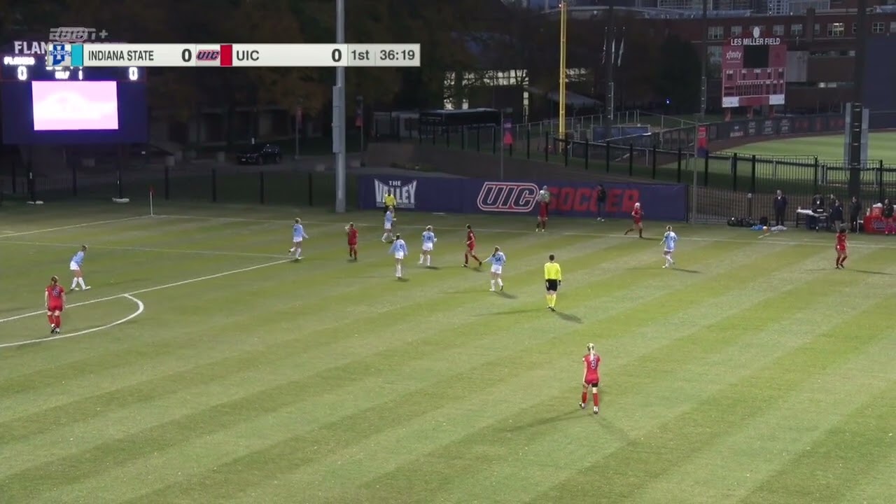 Indiana State Sycamores vs UIC Flames 2022.10.20 / NCAA Soccer Women´s