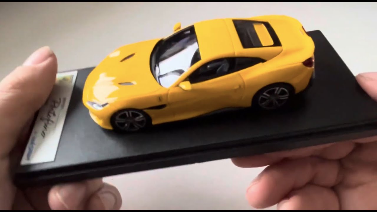 Look Smart Ferrari Portofino Giallo Modena (LS480C)