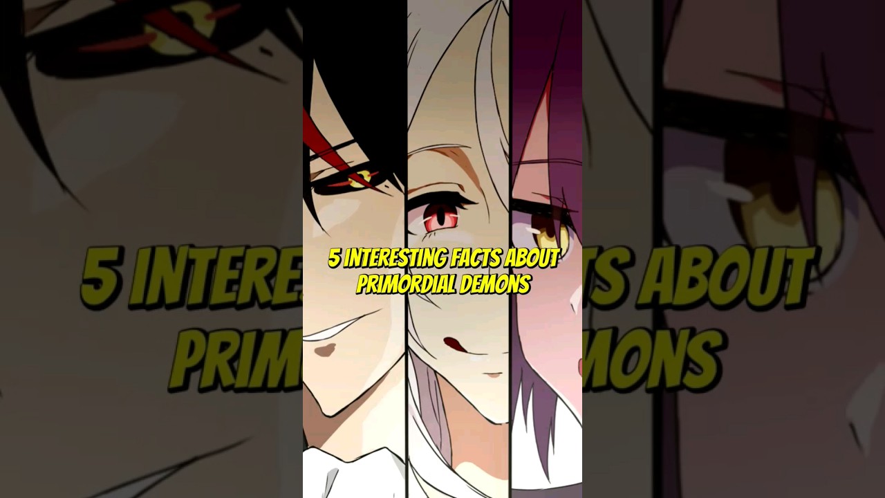 5 datos interesantes sobre los demonios primordiales #thattimeireincarnatedasaslime #tensura #rim...