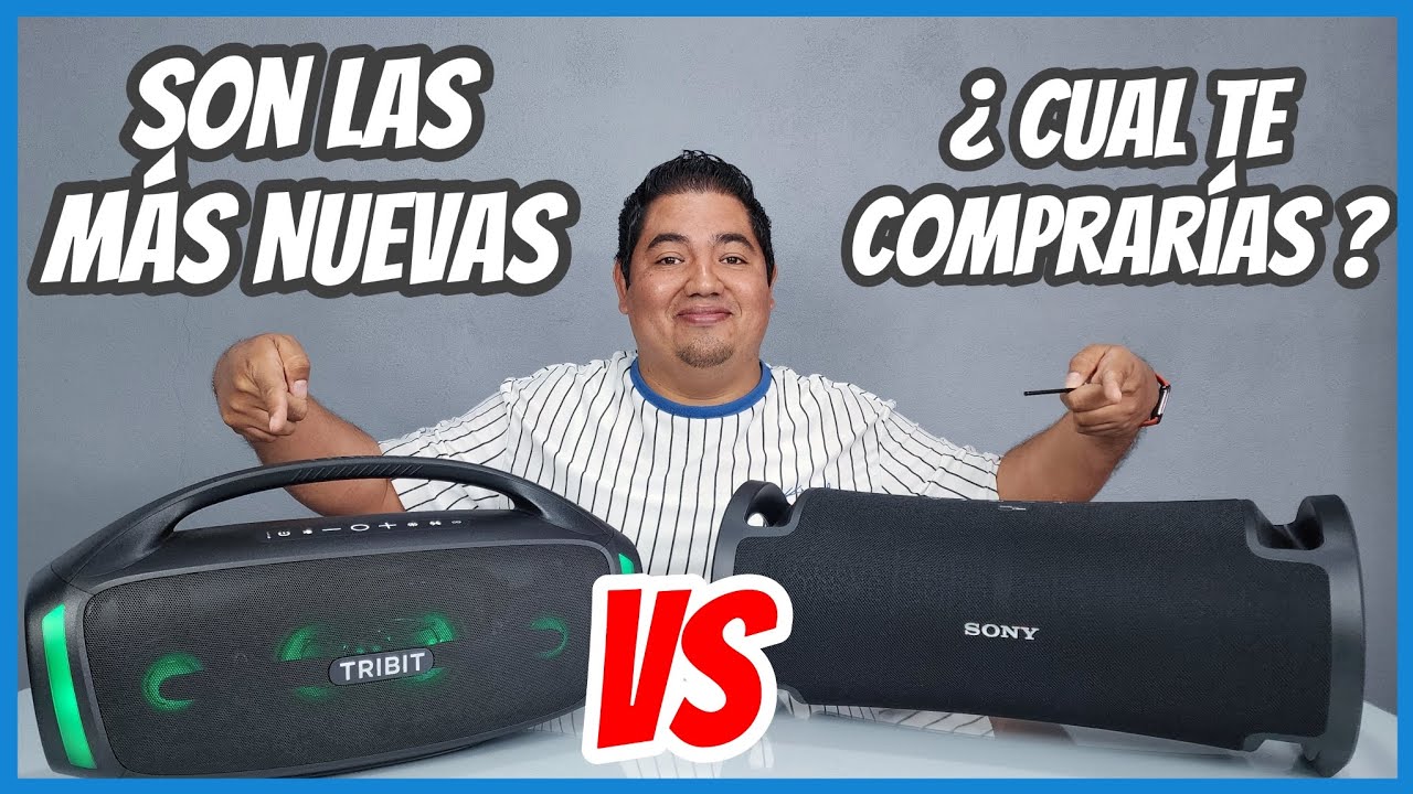 Son Las 2 Bocinas Más Nuevas | CUAL Te Comprarías Tu? | TRIBIT STORMBOX BLAST 2 VS SONY ULT FIELD 7