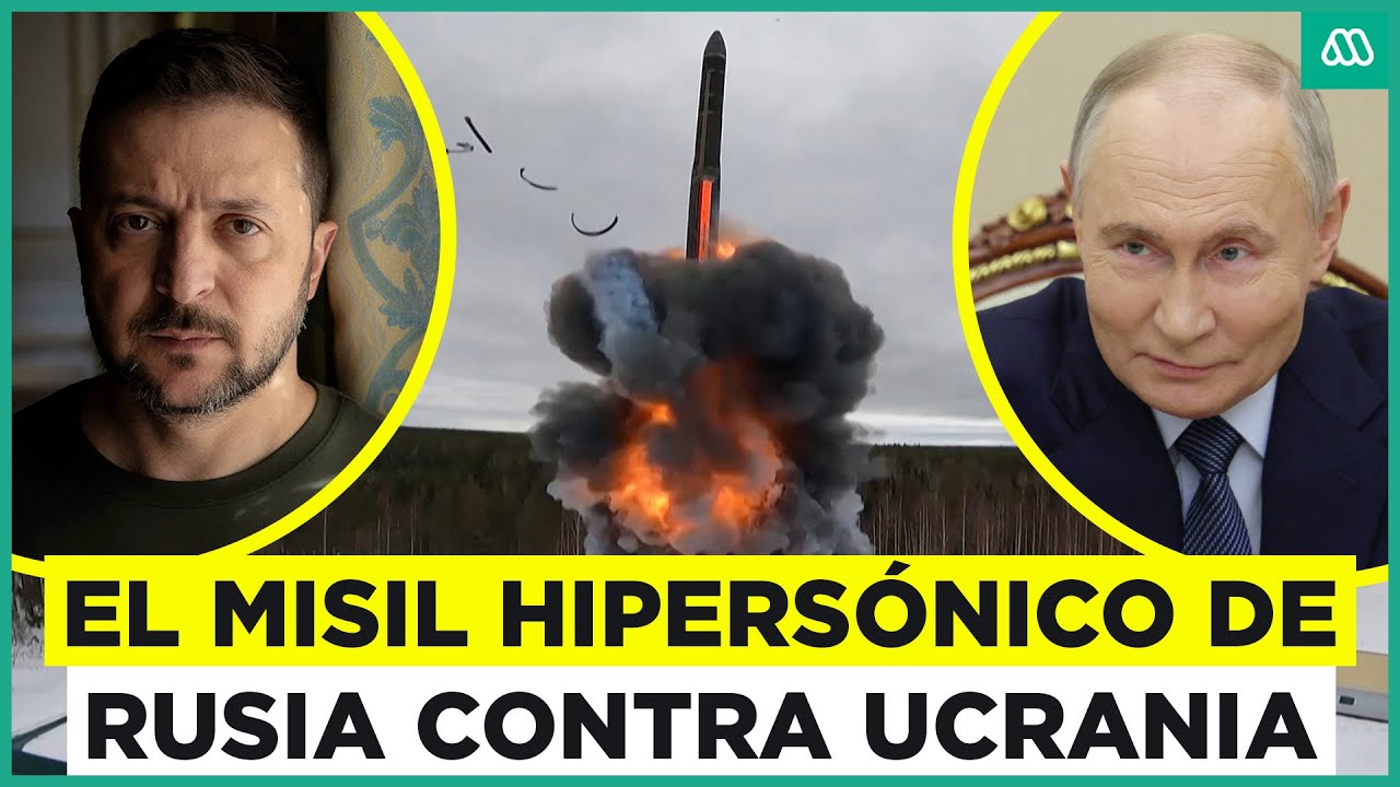 Putin advierte escalada mundial: Rusia lanzó misil hipersónico contra Ucrania