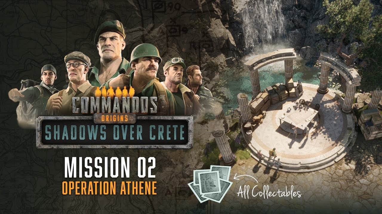 Commandos: Origins Shadows Over Crete – Миссия 2, Операция «Афина» (Ветеран) | Все коллекционные ...