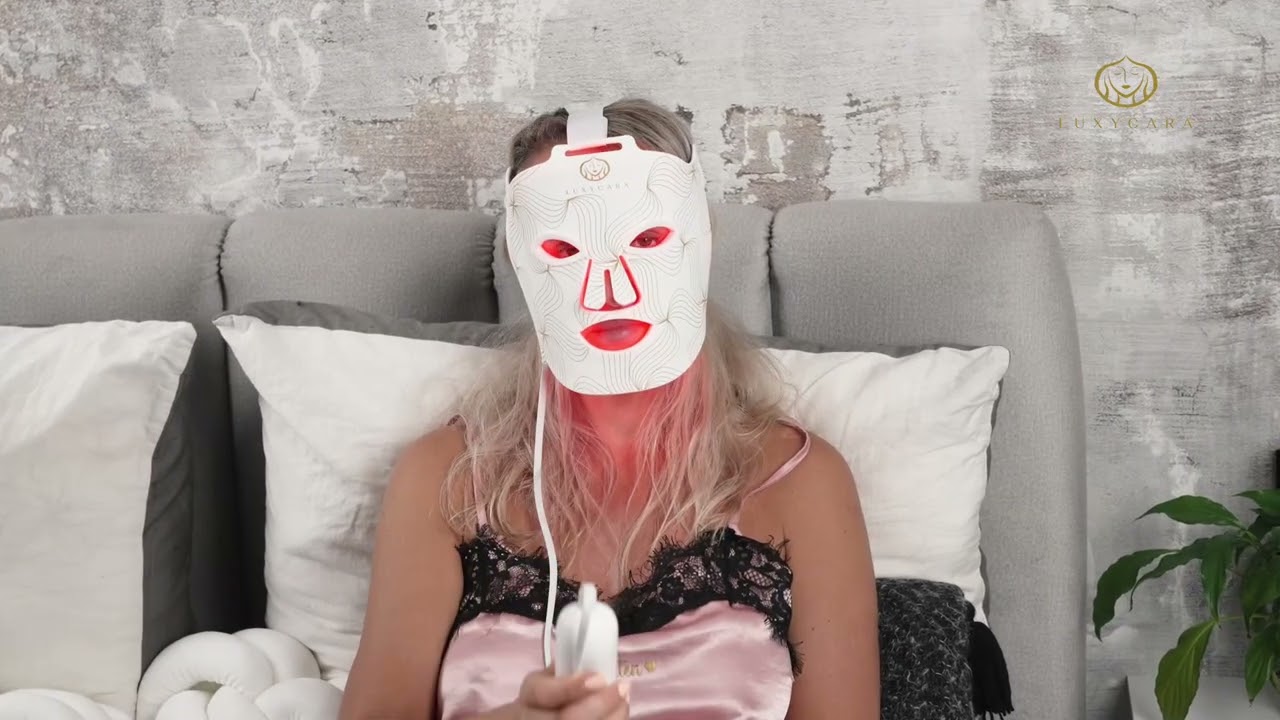 Luxycara LED Mask | FDA-Cleared Light Therapy for Glowing Skin