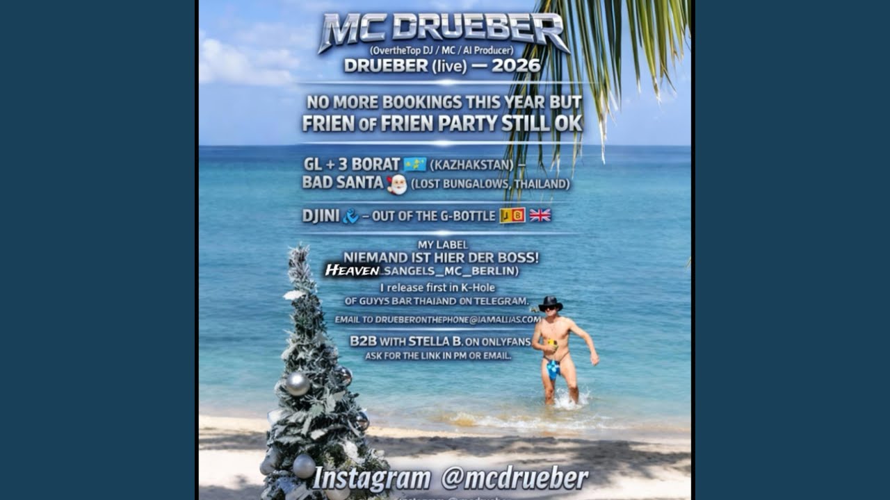 OVER the TOP MC/DJ (BEERs/SNOW/HORSE/DU-CK-s/CIGARETTEs)