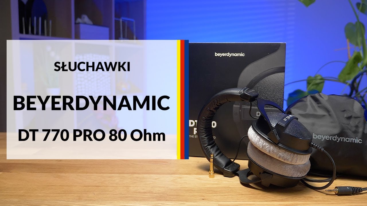 Słuchawki Beyerdynamic DT 770 PRO 80 Ohm - dane techniczne - RTV EURO AGD