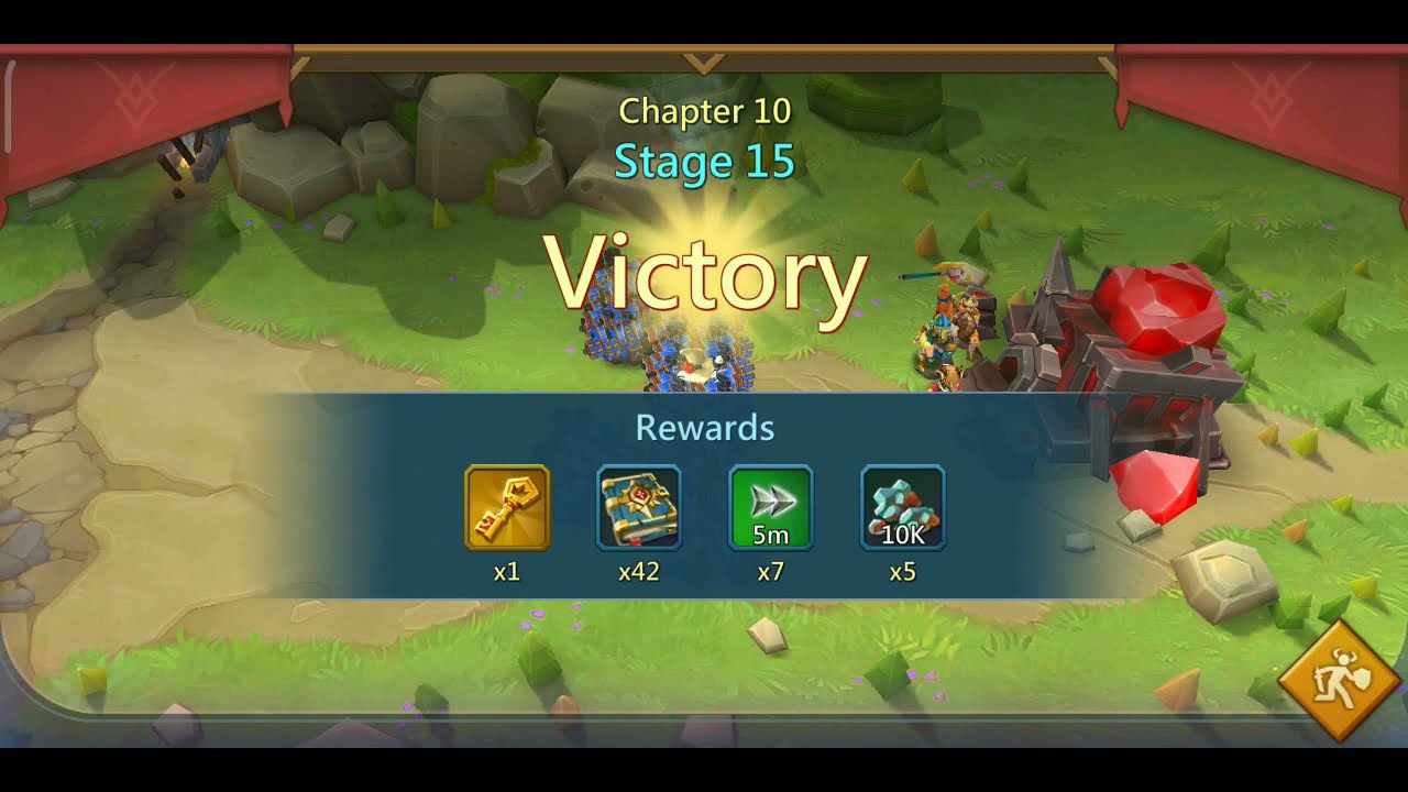 lords mobile Vergeway chapter 10 stage 15
