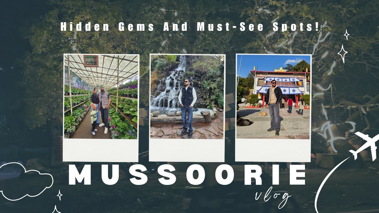 Mussoorie Mein Dekha Company Garden Or Fir Dekhne Nikle Kempty Waterfall 🤗|Part 2|Uttarakhand|