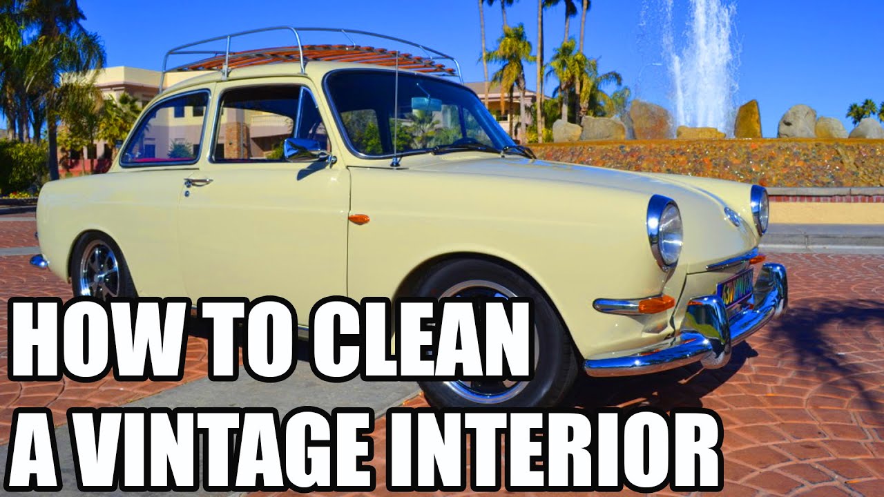 How To Clean Vintage Car Interiors - Chemical Guys