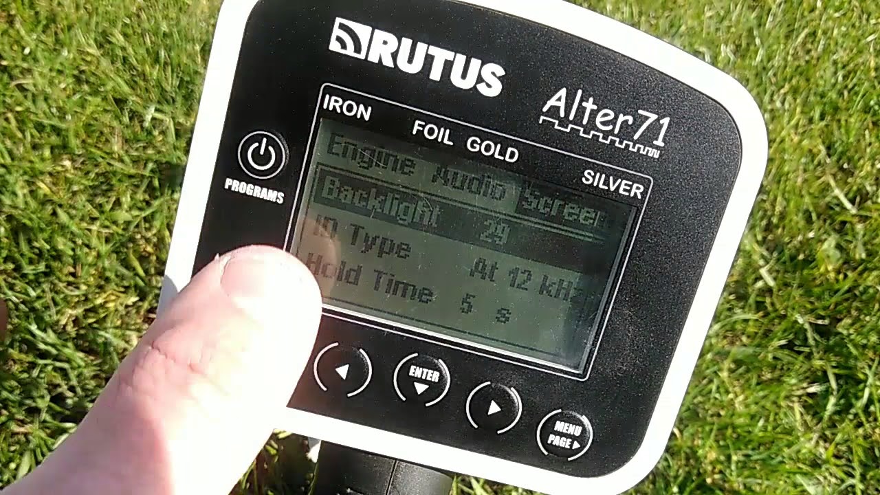 RUTUS ALTER 71 SETTINGS