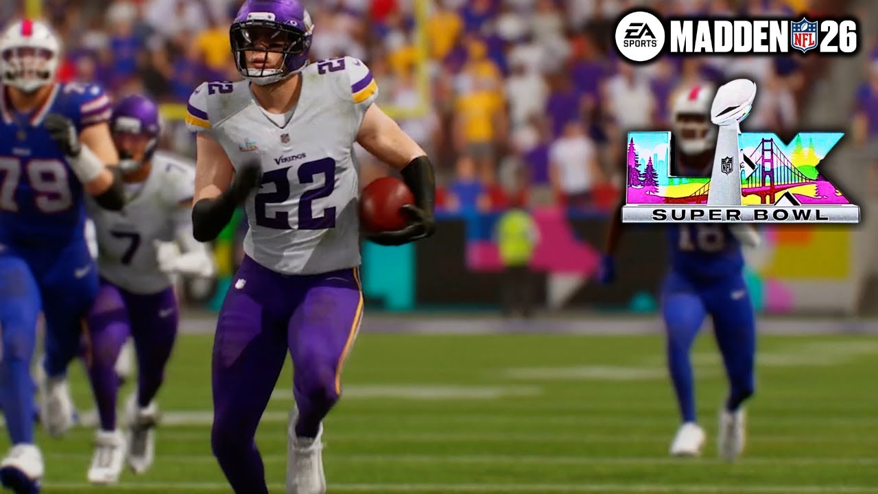 MINNESOTA VIKINGS VS. BUFFALO BILLS SUPER BOWL LX