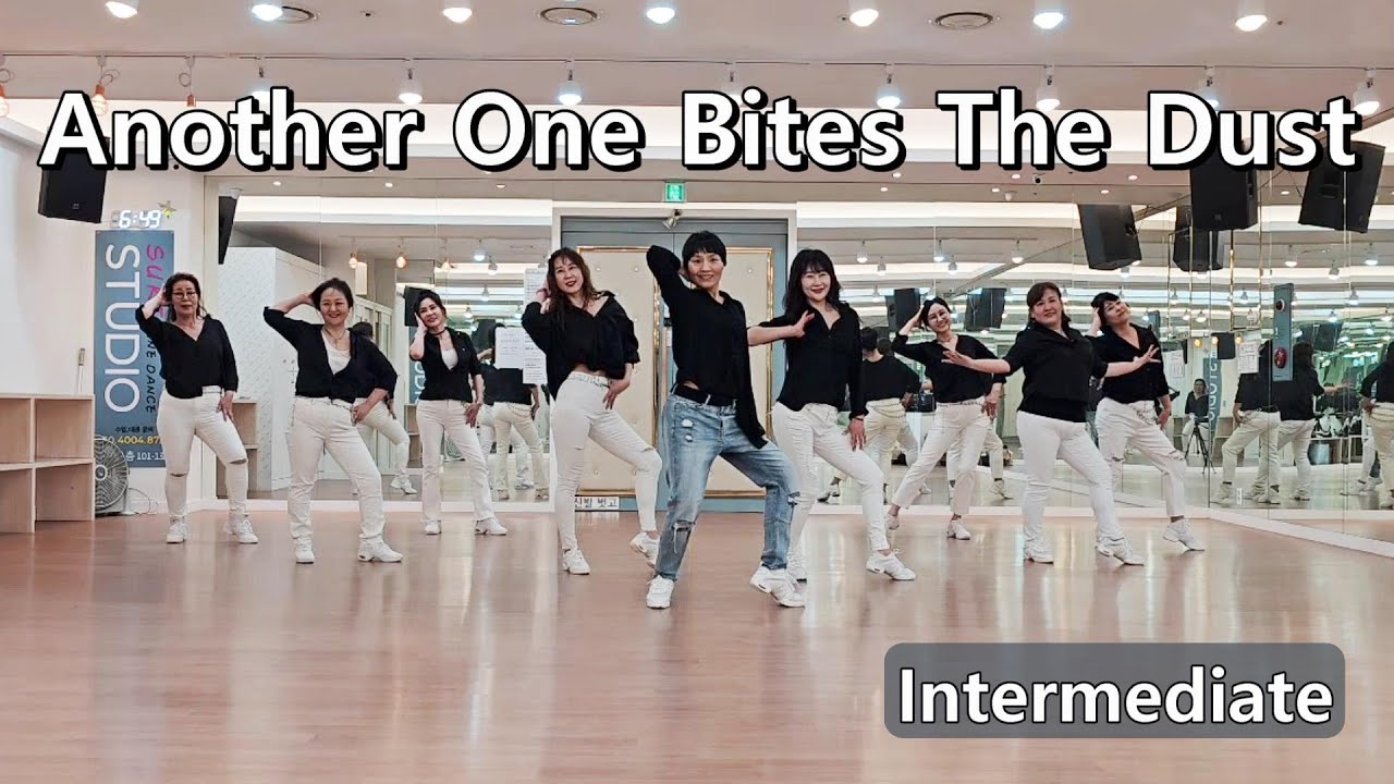 Another One Bites The Dust Line Dance (Intermediate Level)