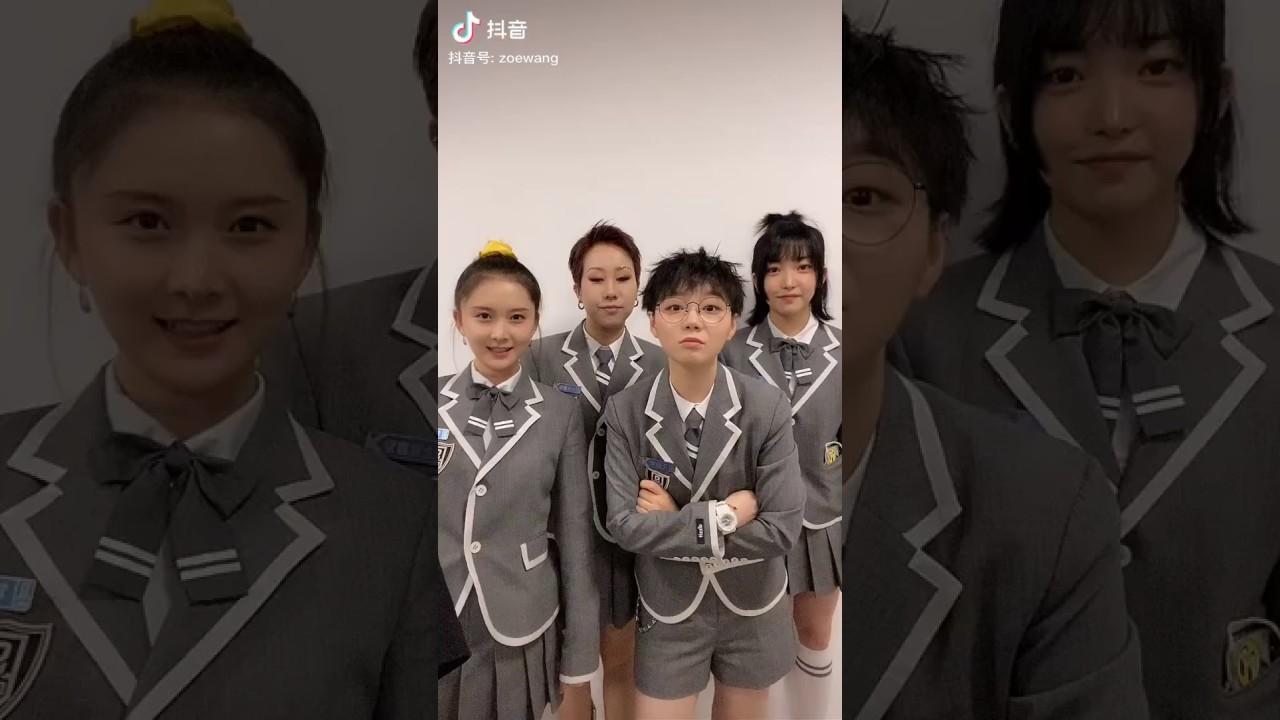 [抖音Douyin] 王欣宇 Zoe Wang - 大家好我们是唱&rdquo;亲亲&rdquo;的人们 #青春有你2 我们毕业了😭