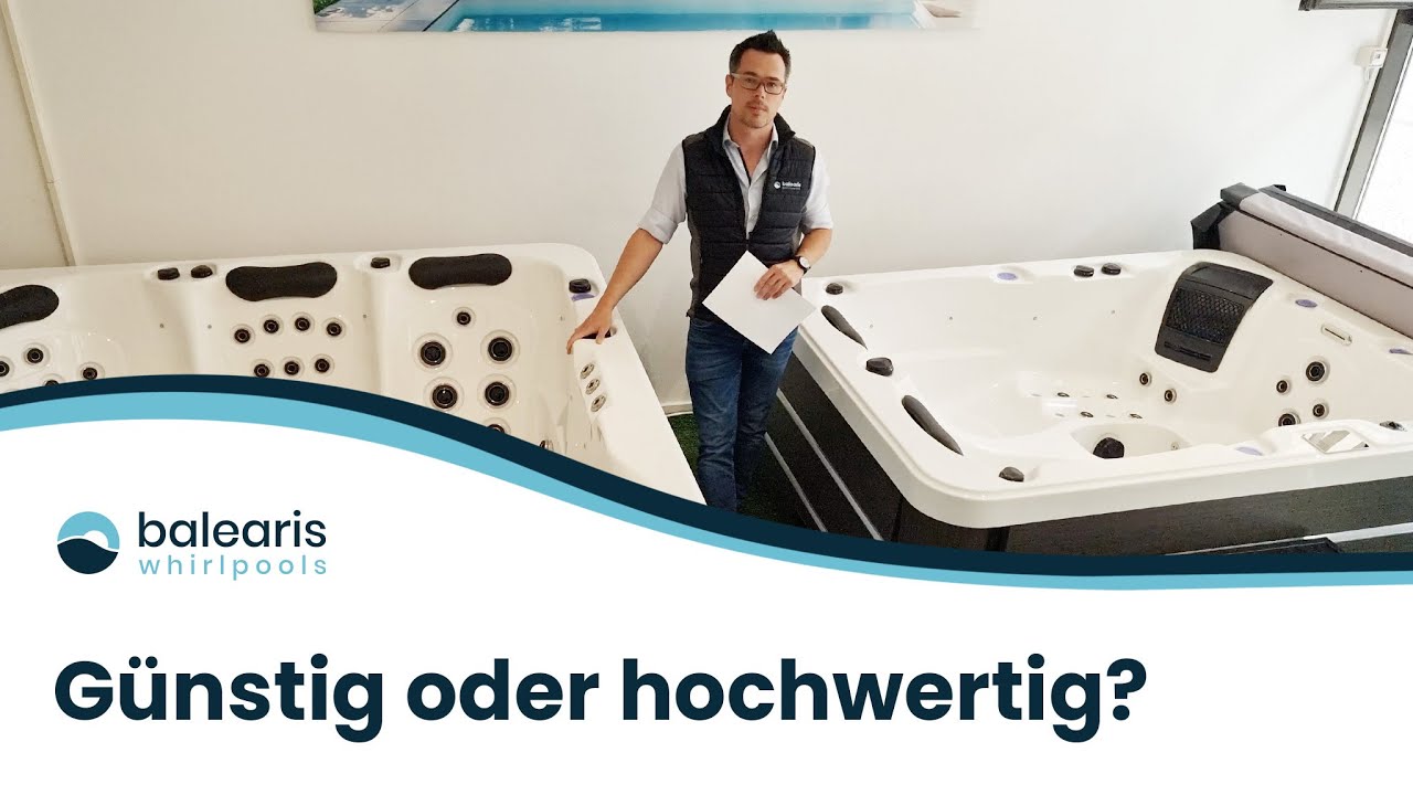 Günstige oder hochwertige Whirlpools? | balearis® Whirlpools