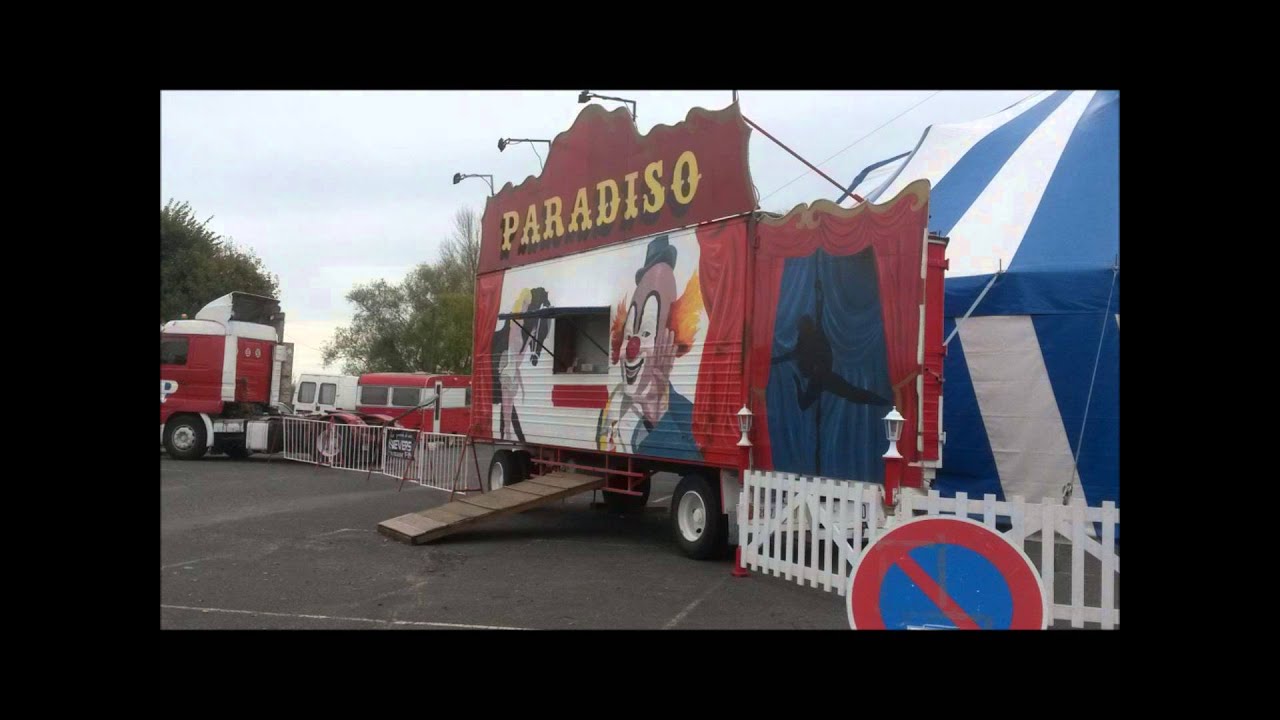 Le cirque PARADISO à Nevers