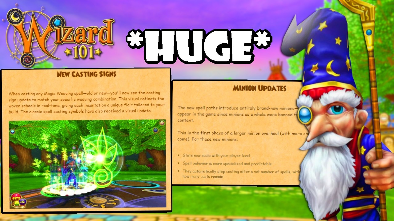 Wizard101: The *MASSIVE* Spring Update Is FINALLY Here!!
