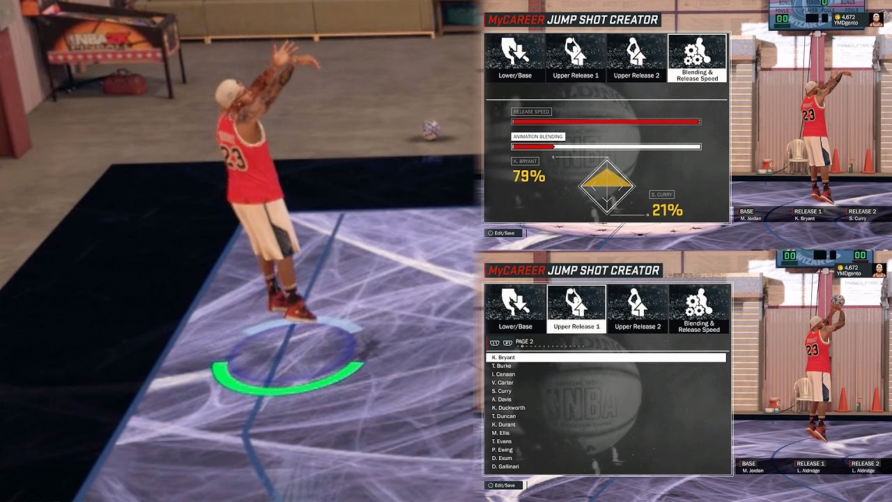 NBA 2k17 MyCAREER - Deadliest Jumpshot Creation! Off Day #10 Ep. 47