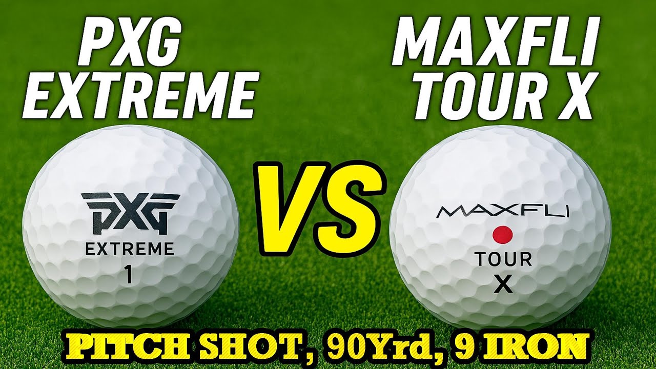 PXG EXTREME против MAXFLI TOUR X: сравнение нижней части сумки (лицом к лицу).
