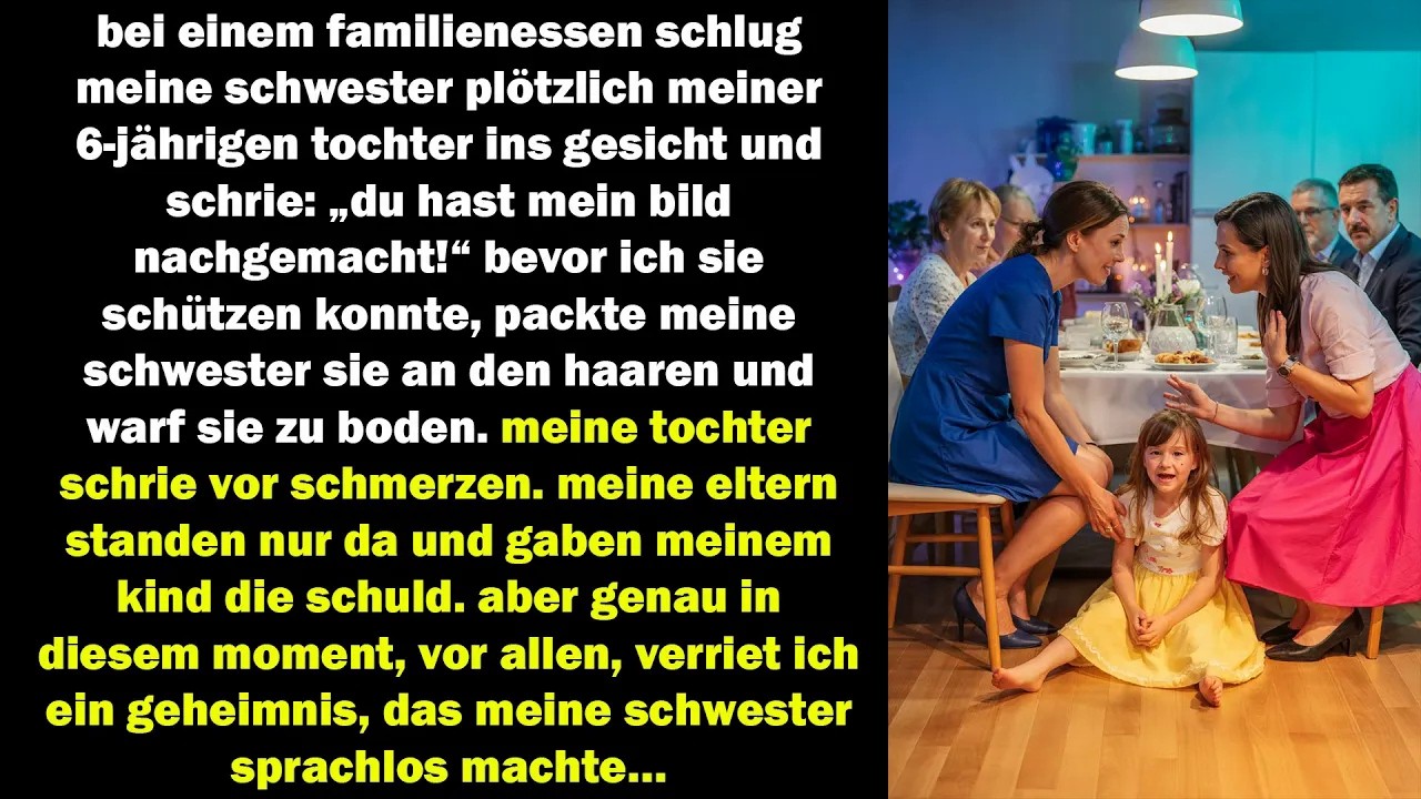 meine schwester schlug mein kind zu boden – doch was ich dann sagte, ließ sie verstummen…