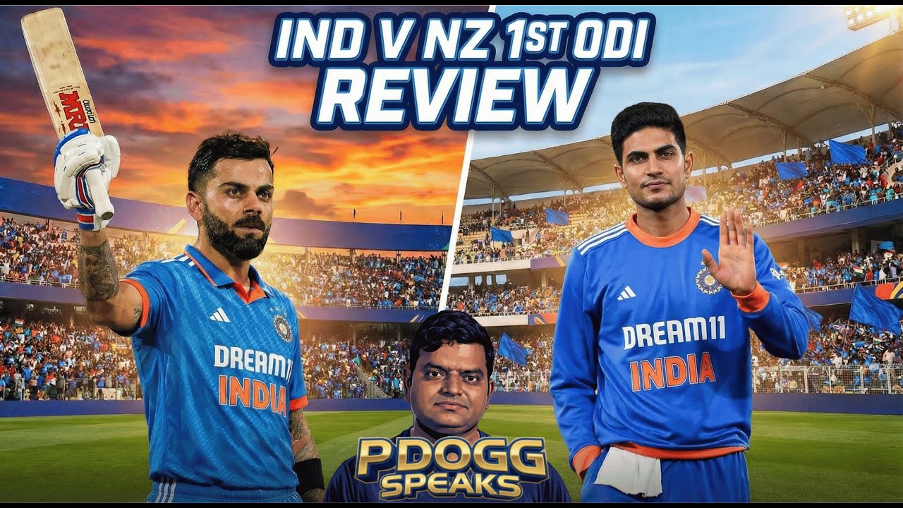 Kohli&rsquo;s Masterclass & Rahul&rsquo;s Finish! | India vs New Zealand 1st ODI Review | Pdoggspeaks