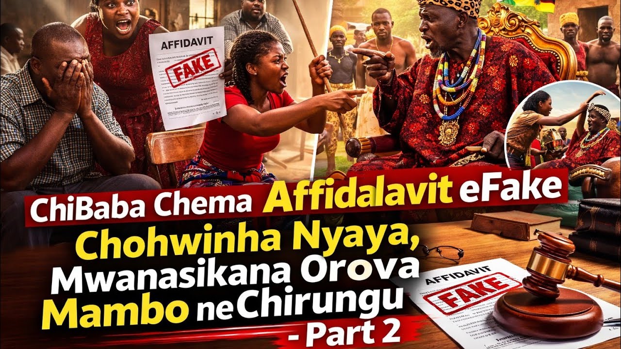 Chief Mutasa - Fake Affidavit Raanga Auya Naro Kuzovhara Mambo Romupinzisa Busy, Mambo Vomuremera.