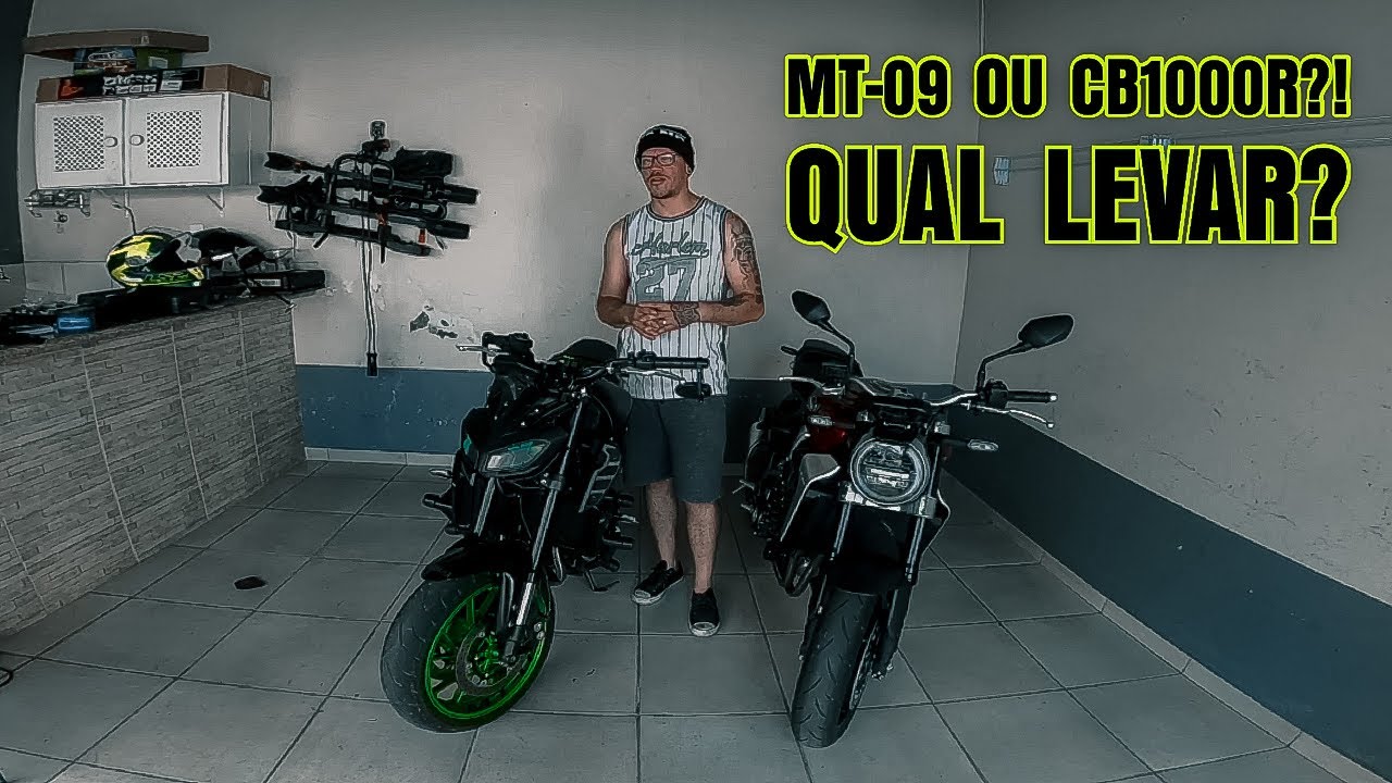 MT-09 OU CB1000R?! | PONTOS FORTES E FRACOS