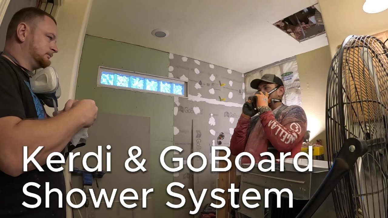 Kerdi & GoBoard Shower System