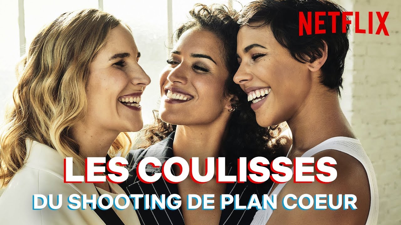 La séance photo des actrices de PLAN COEUR | Les Coulisses | Netflix France