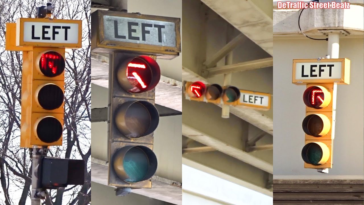 LED Up-Left Turn Arrow Traffic Lights