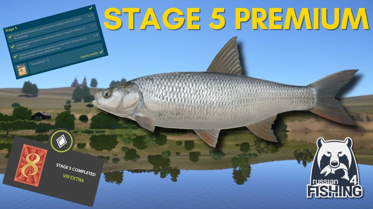 8th Anniversary Challenge Stage 5 Premium - Russian Fishing 4