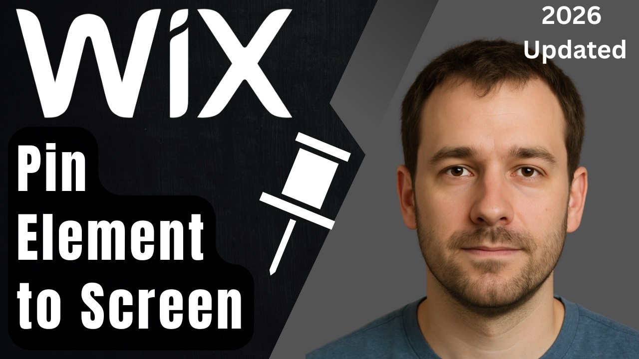 How to Pin an Element to Screen on Wix (Updated 2026 Step-by-Step Beginner Guide)