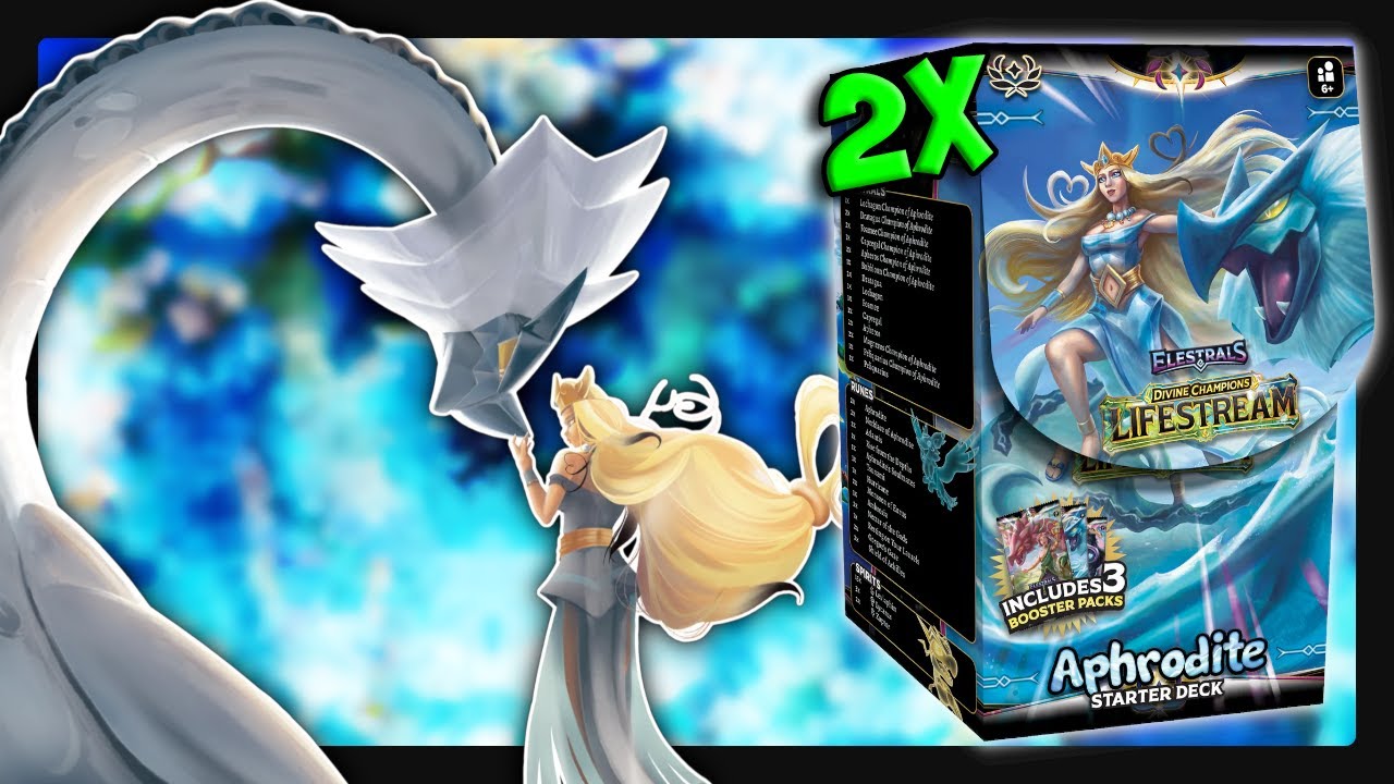 Building the BEST DECK IN ELESTRALS from just 2 STARTER DECKS?!