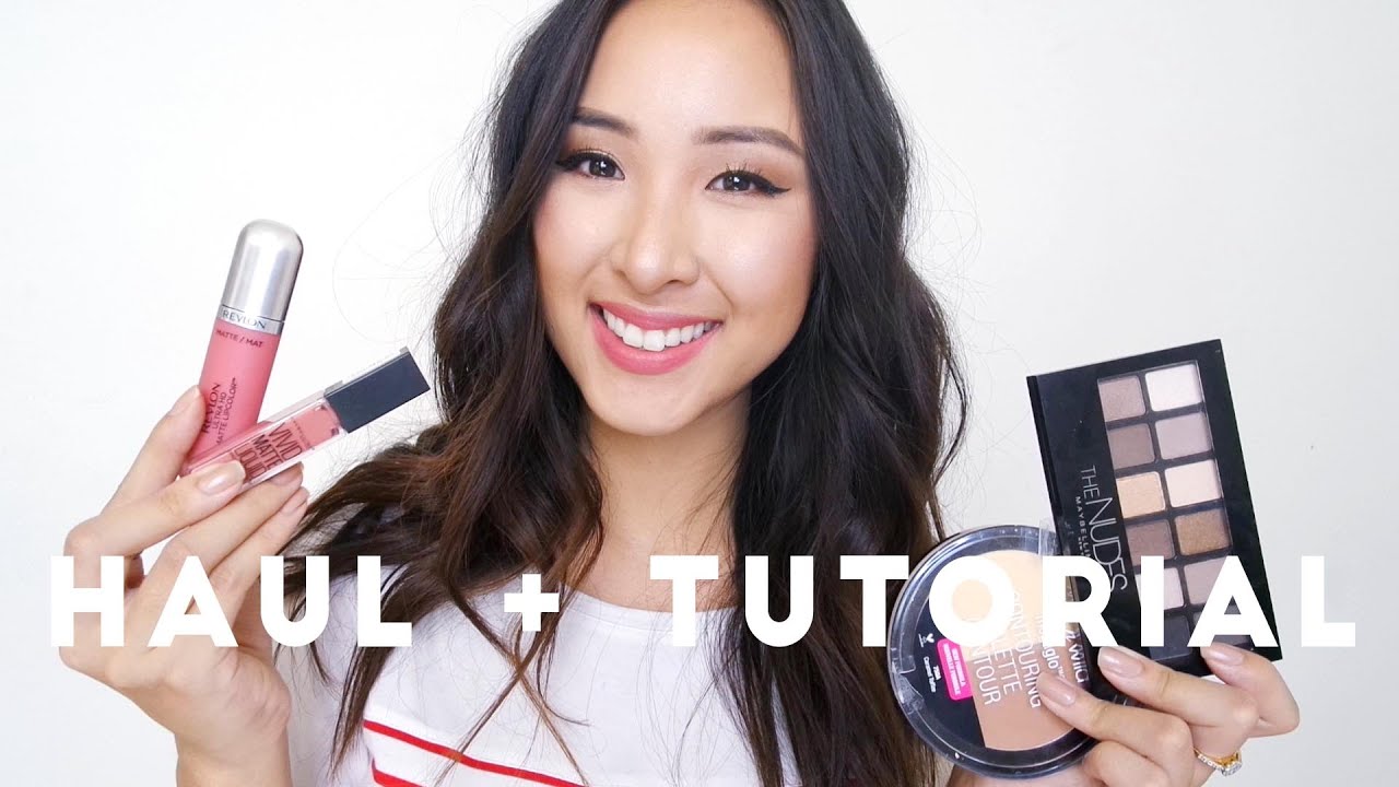 Spring DRUGSTORE Makeup Try-On/Tutorial | C&C