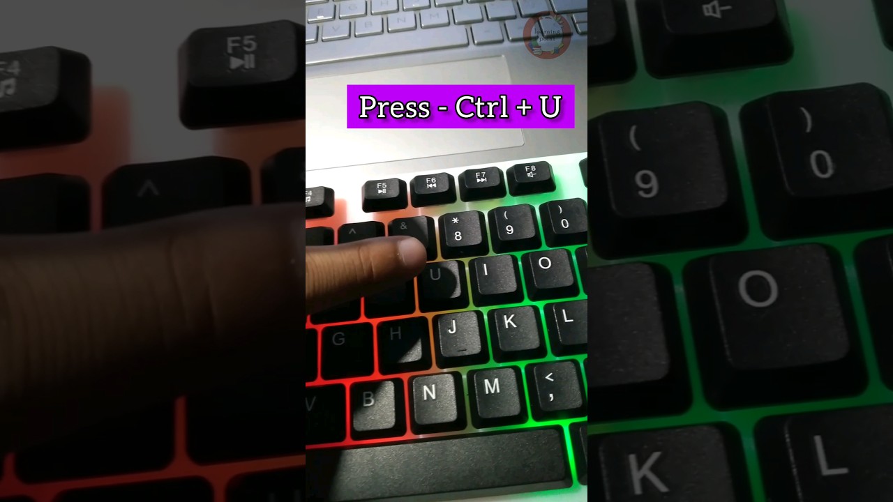 Underline any words shortcut key Laptop/Pc | #shorts #youtubeshorts #underline