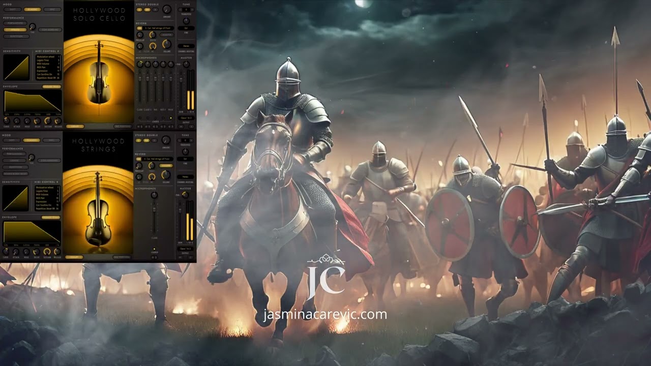 Fantasy video game music composed with EastWest ComposerCloud+