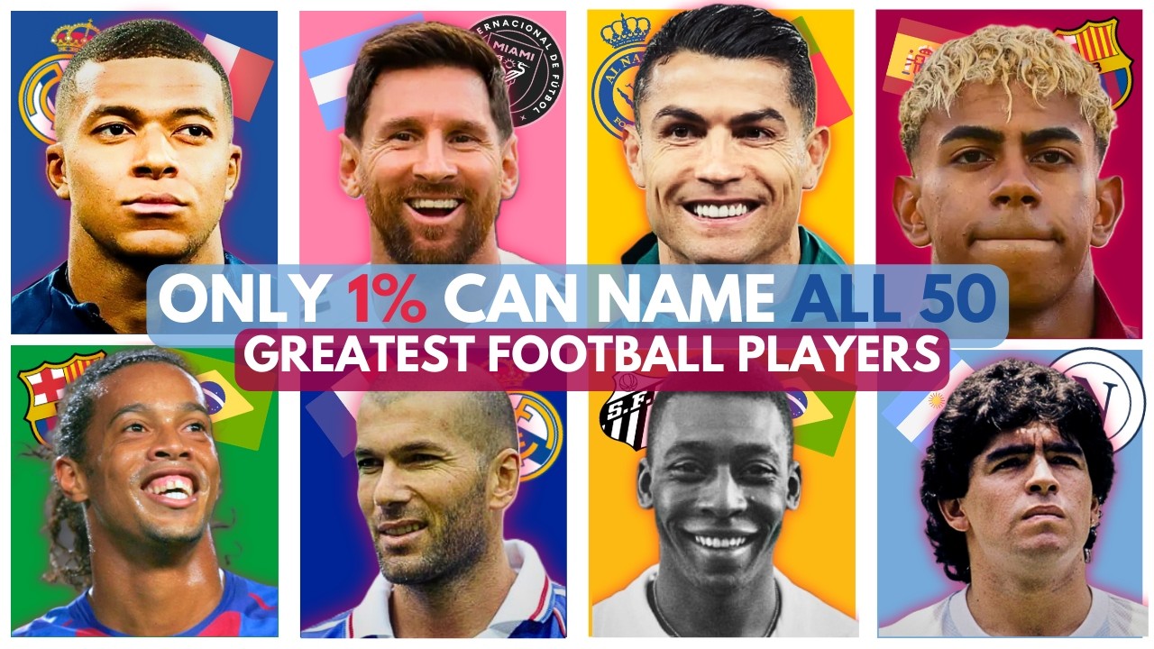 Guess the Footballer in 3 Seconds! 🏆 50 All-Time Legends (2026 Expert Edition)