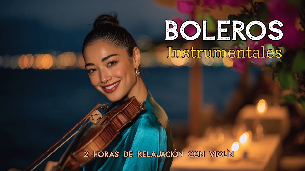 Vol. 145 | 2 Horas de Relajación con Violín  | Latin Boleros Románticos Instrumentales