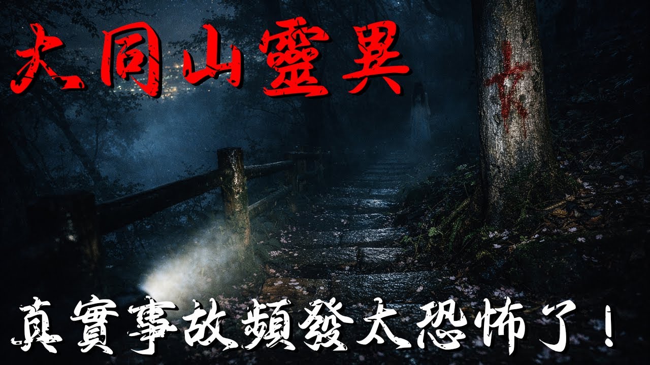 深夜別上大同山！樹林後花園隱藏的機車墳場與無臉女鬼傳說，真實事故頻發太恐怖了！#大同山步道 #樹林後花園 #大同山靈異 #夜遊警示 #台灣郊山安全 #都市傳說