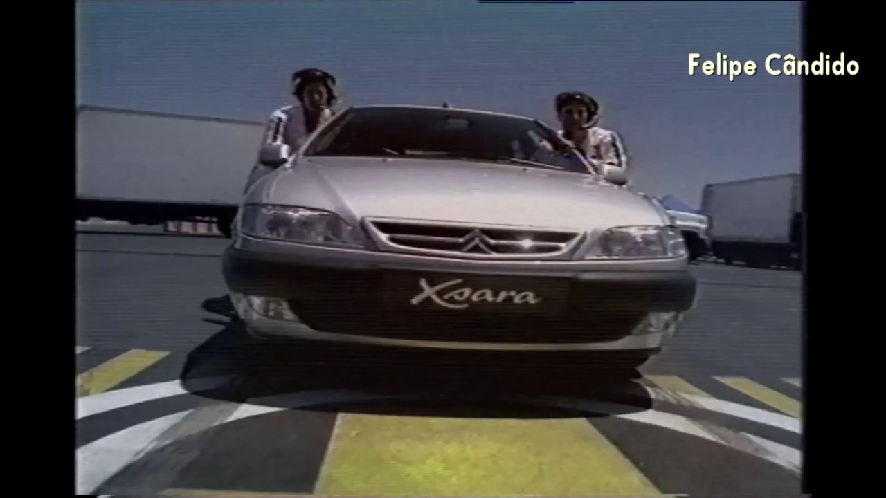 Fita VHS de divulgação - Citroen Xsara - 1998