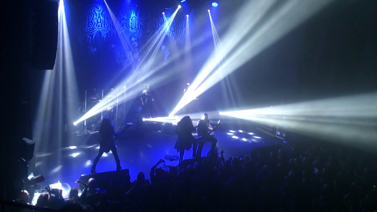 Cradle of Filth Oignies 2018 Nymphetamine fix  Le M&eacute;taphone