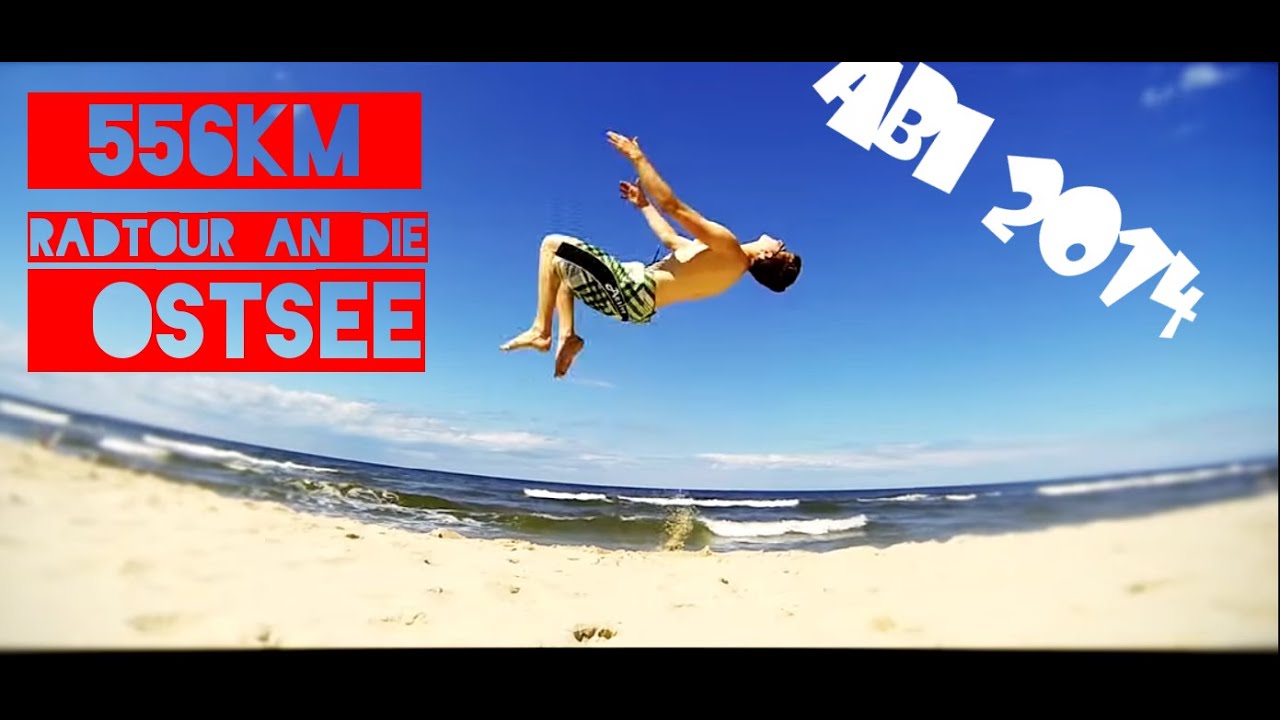 556km Radtour an die Ostsee //EPIC Bicycle ADVENTURE  to Baltic Sea  // ABI 2014