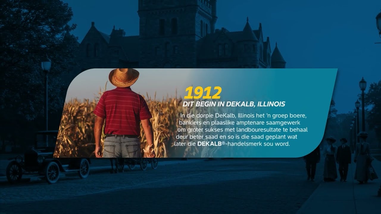 DEKALB®: 20 jaar van innovasie, meer as 100 jaar in wording
