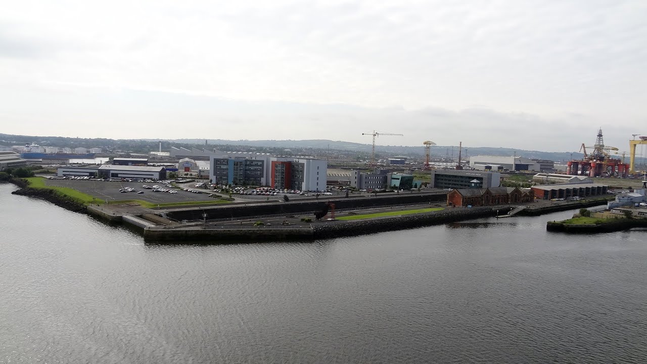 Belfast - Panoramic View from Ruby Princess