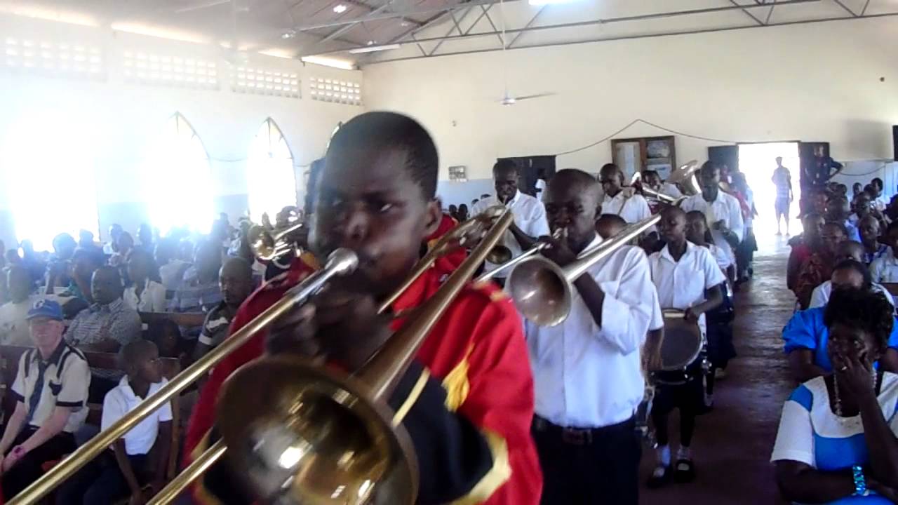 BrassBand Marching at AIC Shanzu Mombasa