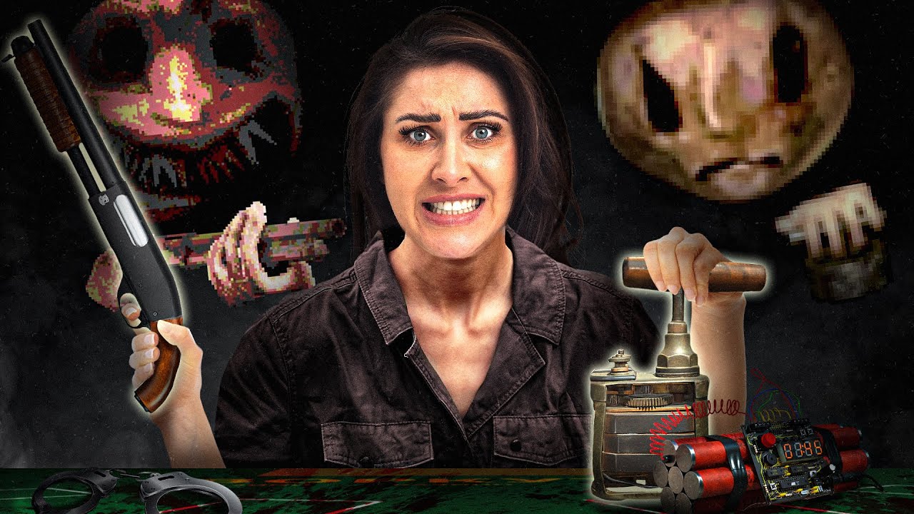 Ich spiele gegen zwei kranke Monster um mein Leben! Buckshot Roulette + Plunger Roulette