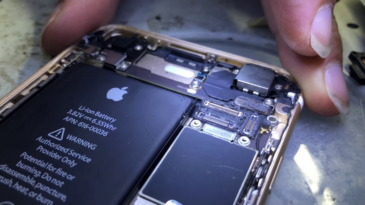 Xử lý nhanh lỗi iphone 6s ko lên gì- chập áp hiển thị | Quick fix Iphone 6s Won't Turn On