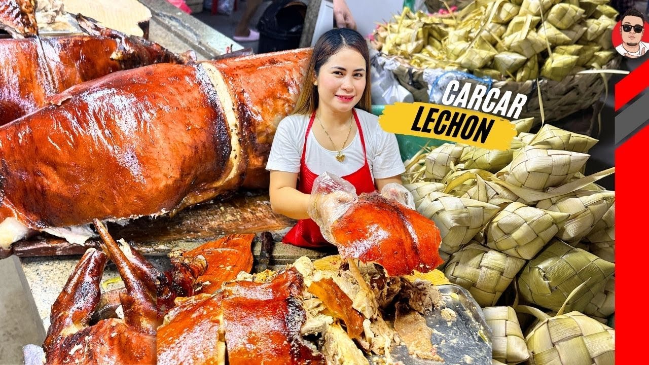 The Beautiful LECHON of Carcar Cebu! Grabeh maka chop!