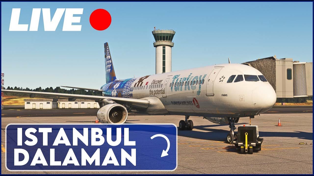 FENIX A321 | TURKISH AIRLINES | MSFS 2020 LIVE!