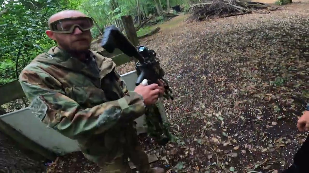First time ever playing airsoft!