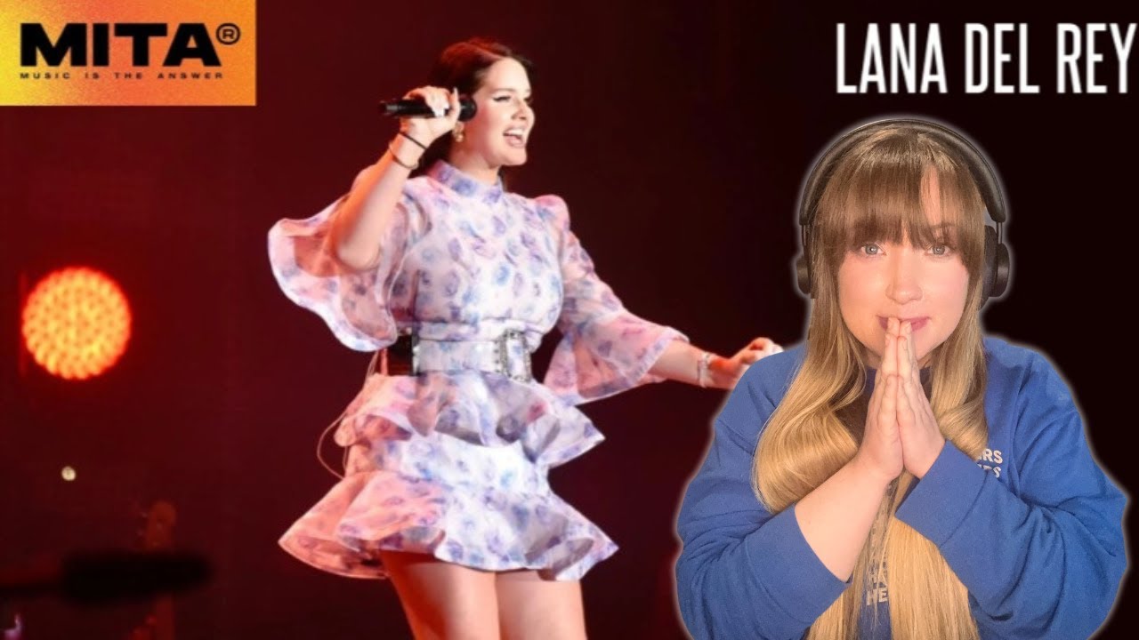 First time reacting to a Lana Del Rey full set!  MITA Festival 2023