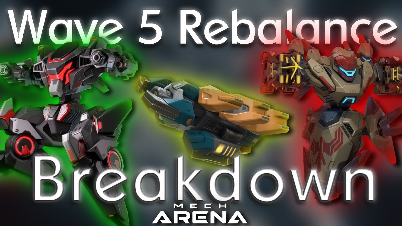 💪OGROMNY buff dla Reduxa nadchodzi💪 | Analiza 5. fali rebalansu - Mech Arena